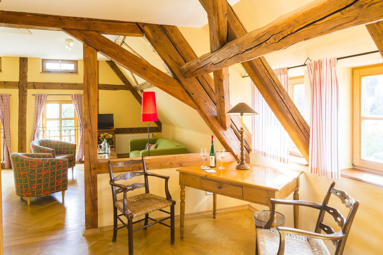 Gastehaus Im Weingut Schloss Proschwitz Hotell Meißen Exteriör bild